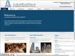 Sites similar to albaharconstruction.com