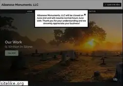 Sites similar to albanesemonuments.com