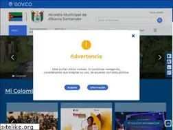 Sites similar to albania-santander.gov.co