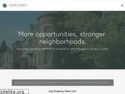 Sites similar to albanycountylandbank.org