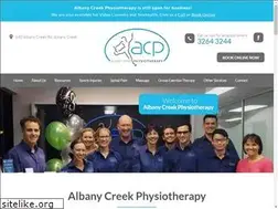 Sites similar to albanycreekphysiotherapy.com.au