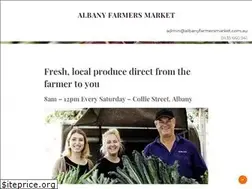 Sites similar to albanyfarmersmarket.com.au