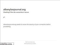 Sites similar to albanylawjournal.org