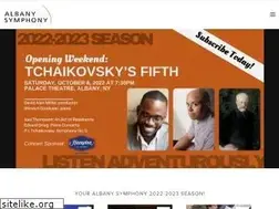 Sites similar to albanysymphony.com