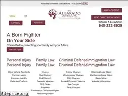 Sites similar to albaradolaw.com