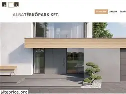 Sites similar to albaterkopark.hu