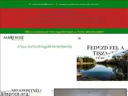 Sites similar to albatroszkemping.hu