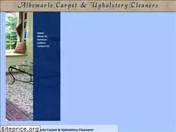 Sites similar to albemarlecarpetcleaners.com