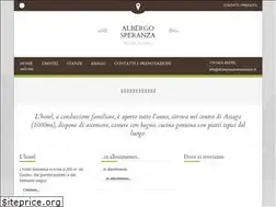Sites similar to albergosperanzaasiago.it