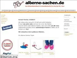 Sites similar to alberne-sachen.de