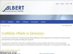 Sites similar to albert-gerueste.de
