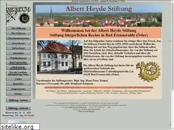 Sites similar to albert-heyde-stiftung.de