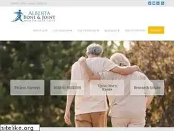 Sites similar to albertaboneandjoint.com
