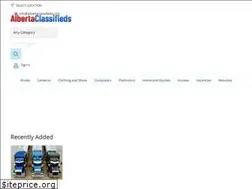 Sites similar to albertaclassifieds.com