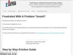 Sites similar to albertaeviction.com
