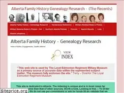 Sites similar to albertagenealogy-research.ca