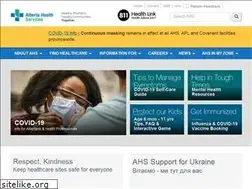 Sites similar to albertahealthservices.ca