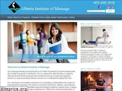 Sites similar to albertainstituteofmassage.com