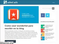 Sites similar to albertalos.com