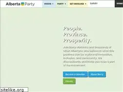 Sites similar to albertaparty.ca