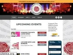Sites similar to albertarosetheatre.com