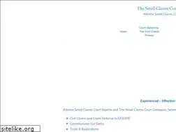 Sites similar to albertasmallclaimscourtagents.ca