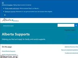 Sites similar to albertasupports.ca
