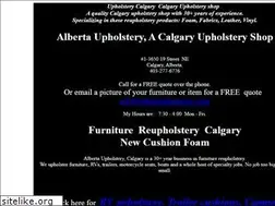Sites similar to albertaupholstery.com