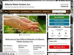 Sites similar to albertawatersystem.org