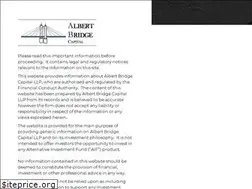 Sites similar to albertbridgecapital.com