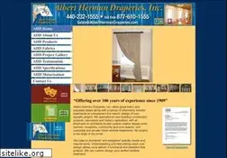 Sites similar to alberthermandraperies.com