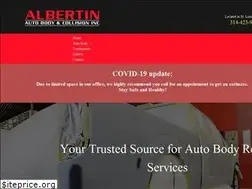 Sites similar to albertinautobody.com