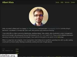 Sites similar to albertmata.net