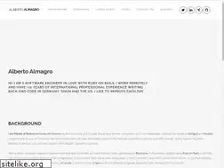 Sites similar to albertoalmagro.com