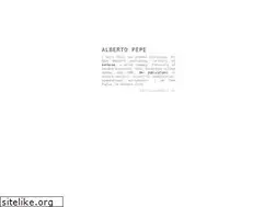 Sites similar to albertopepe.com