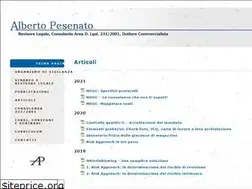 Sites similar to albertopesenato.net