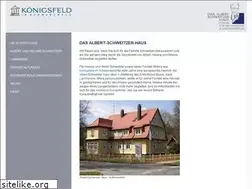 Sites similar to albertschweitzer-haus.de