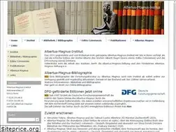 Sites similar to albertus-magnus-institut.de