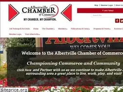 Sites similar to albertvillechamberofcommerce.com