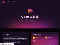 Sites similar to albertwalicki.com
