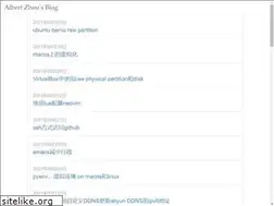 Sites similar to albertzhou.net
