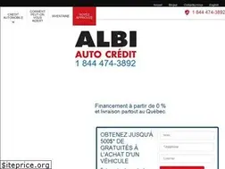 Sites similar to albiautocredit.com