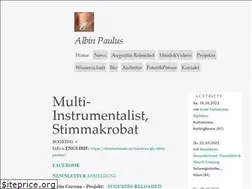 Sites similar to albinpaulus.com