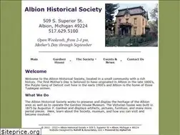 Sites similar to albionhistoricalsociety.org
