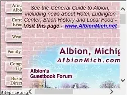 Sites similar to albionmich.com