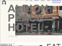 Sites similar to albionplacehotel.com.au