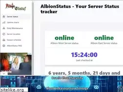Sites similar to albionstatus.com