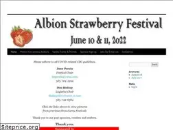 Sites similar to albionstrawberryfestival.com