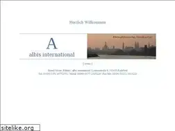 Sites similar to albis-international.de