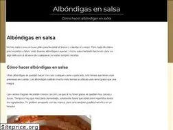 Sites similar to albondigasensalsa.es